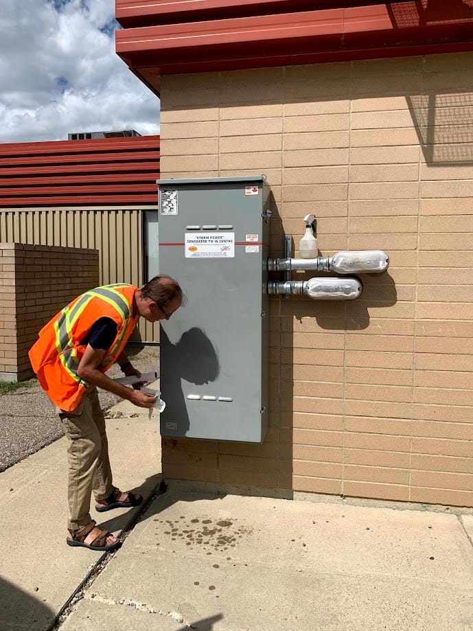 Electrical Box Graffiti Removal 4