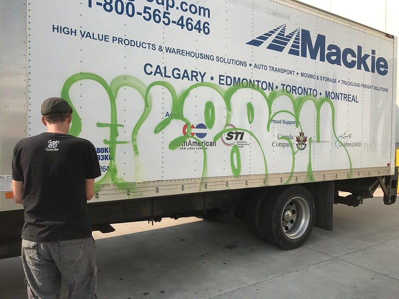 Van Graffiti Calgary