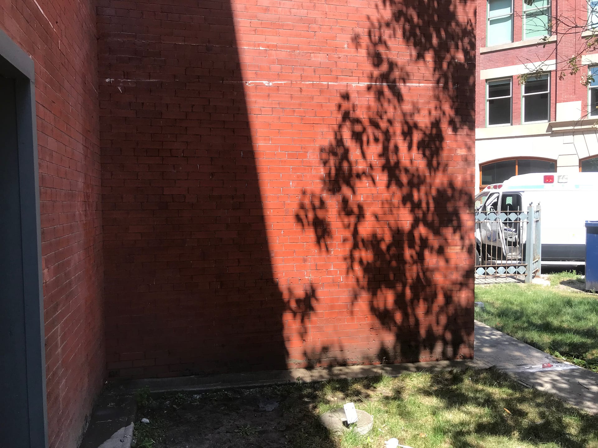 Brick Wall Graffiti Removal Calgary